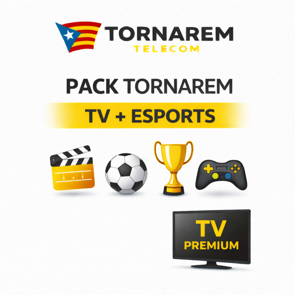 đş Pack Tornarem TV + Esports