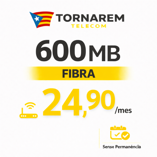 Fibra Tornarem 600 Mb + Fix