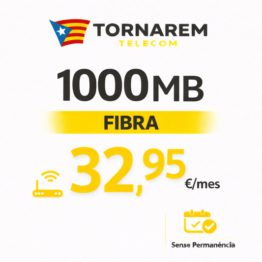 Fibra Tornarem 1.000 Mb + Fix