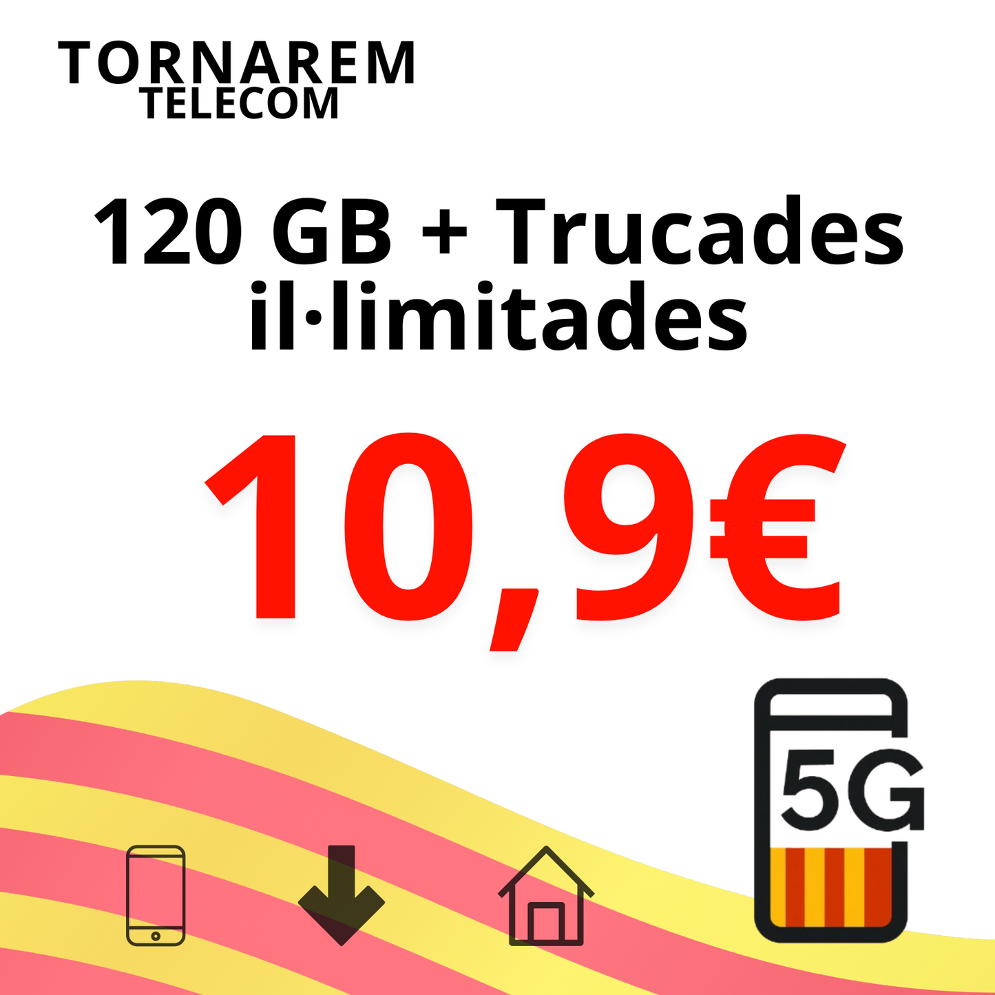 120 GB + TRUCADES IL·LIMITADES
